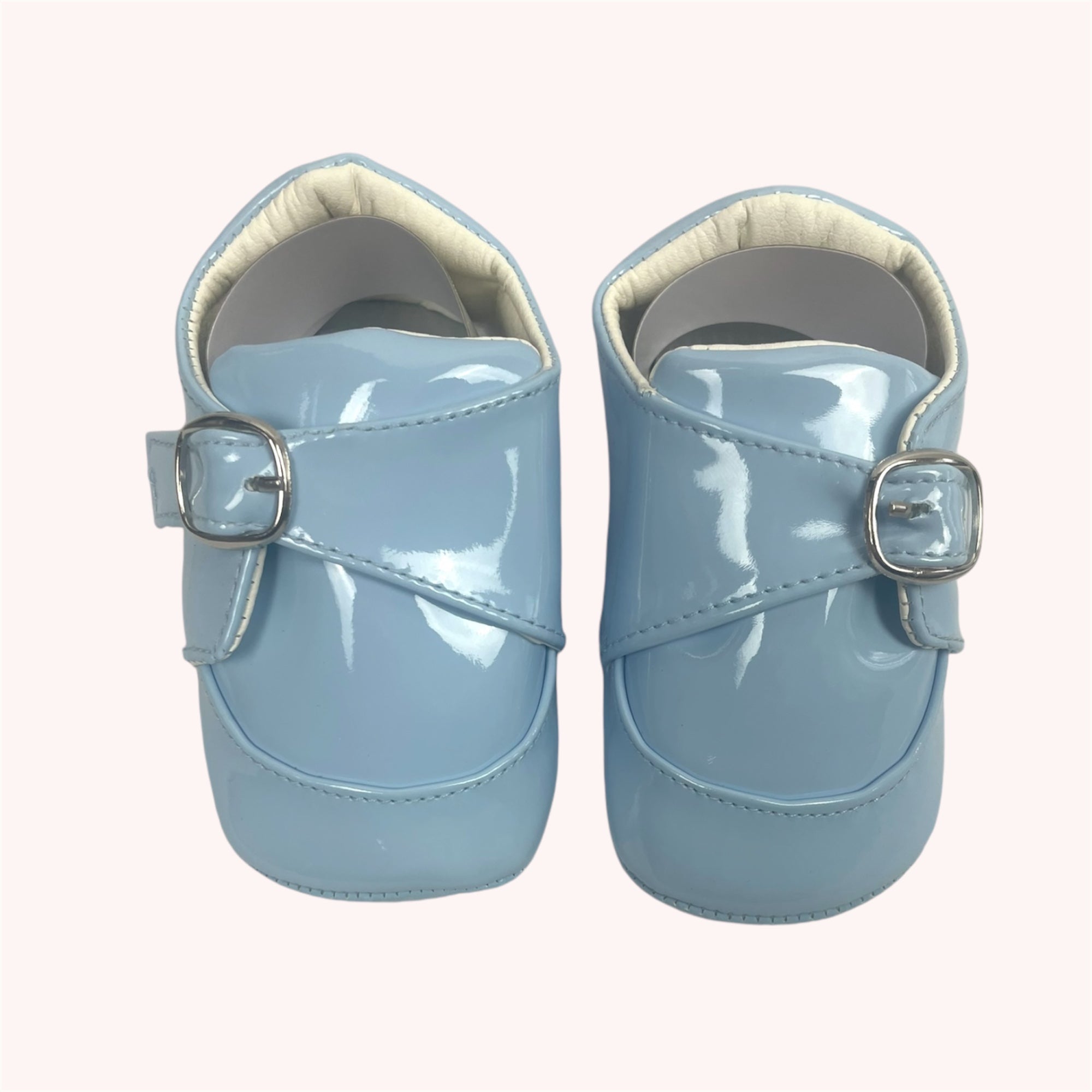 Elegante Blauwe Babyschoenen met Gespsluiting