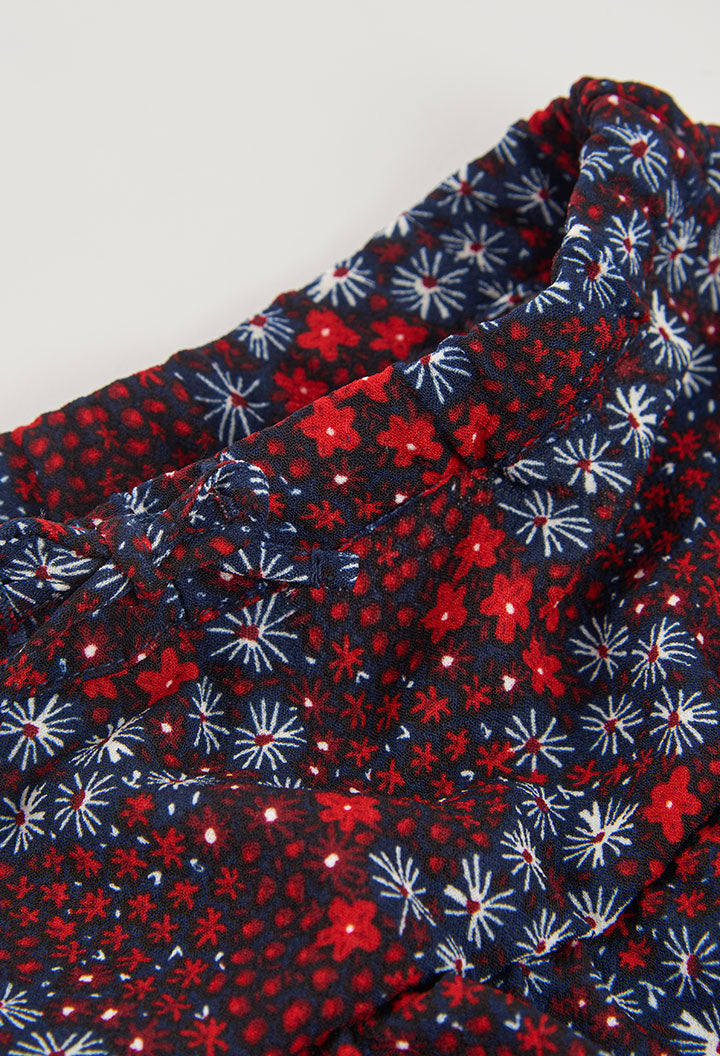 detail van de elastische taille op de Boboli meisjesrok