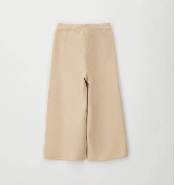 Detail van de elastische taille van de beige iDO meisjes culotte
