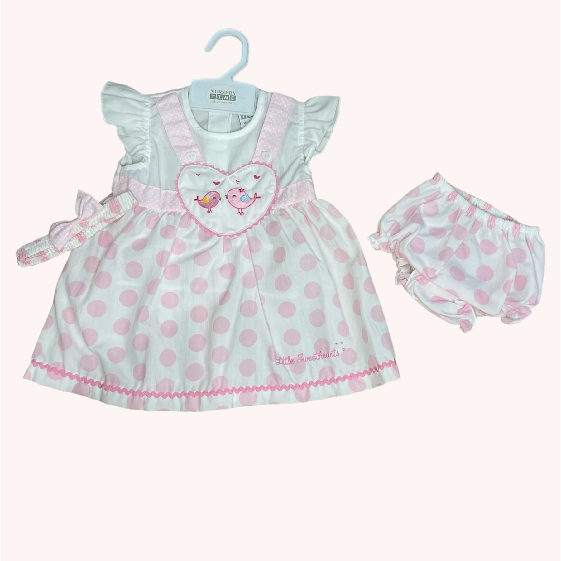 Babyjurkje met Roze Stippen