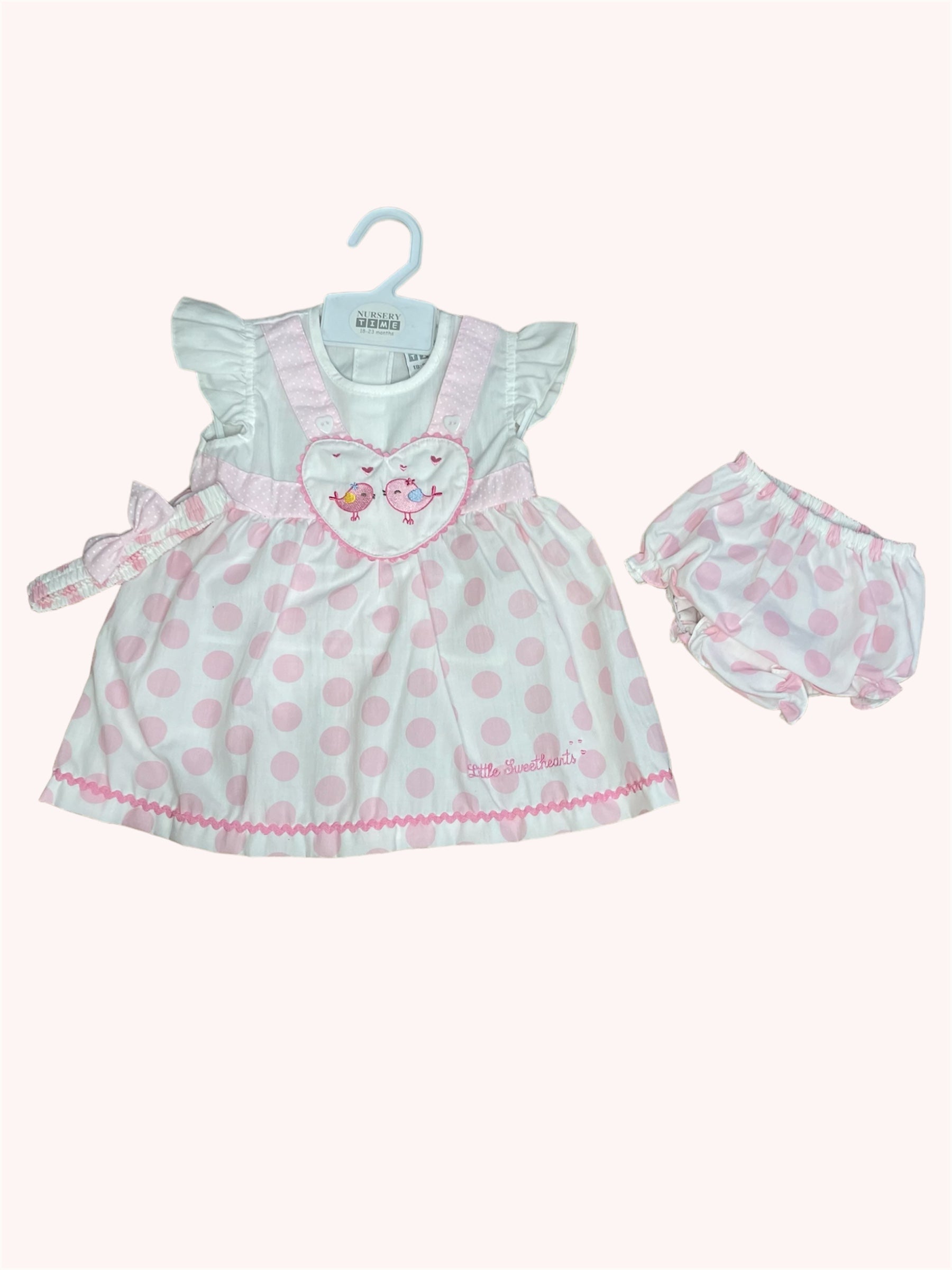 Babyjurkje met Roze Stippen