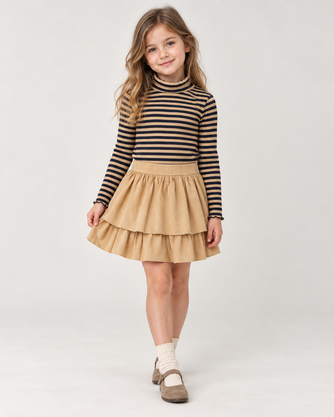 iDo meisje rok en longsleeve total look
