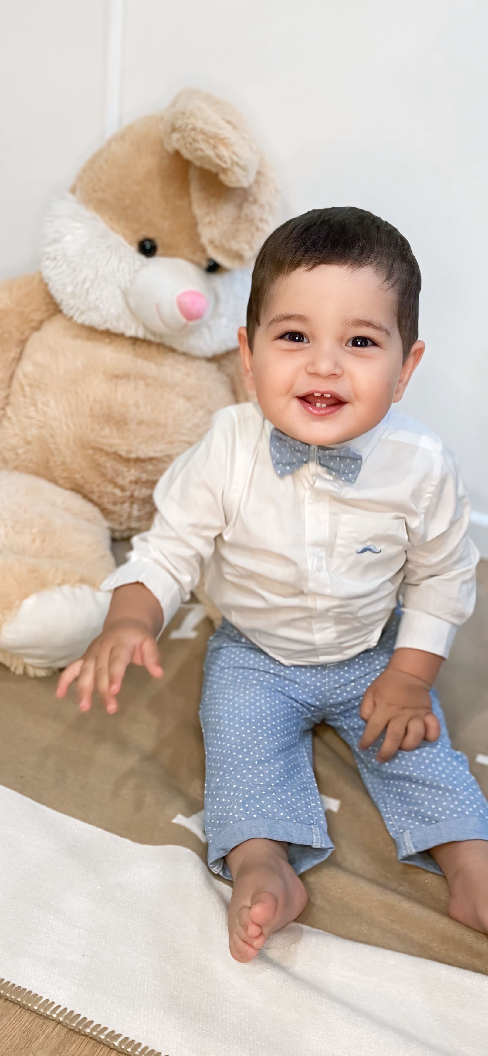 Feestelijk set hemd en jongen