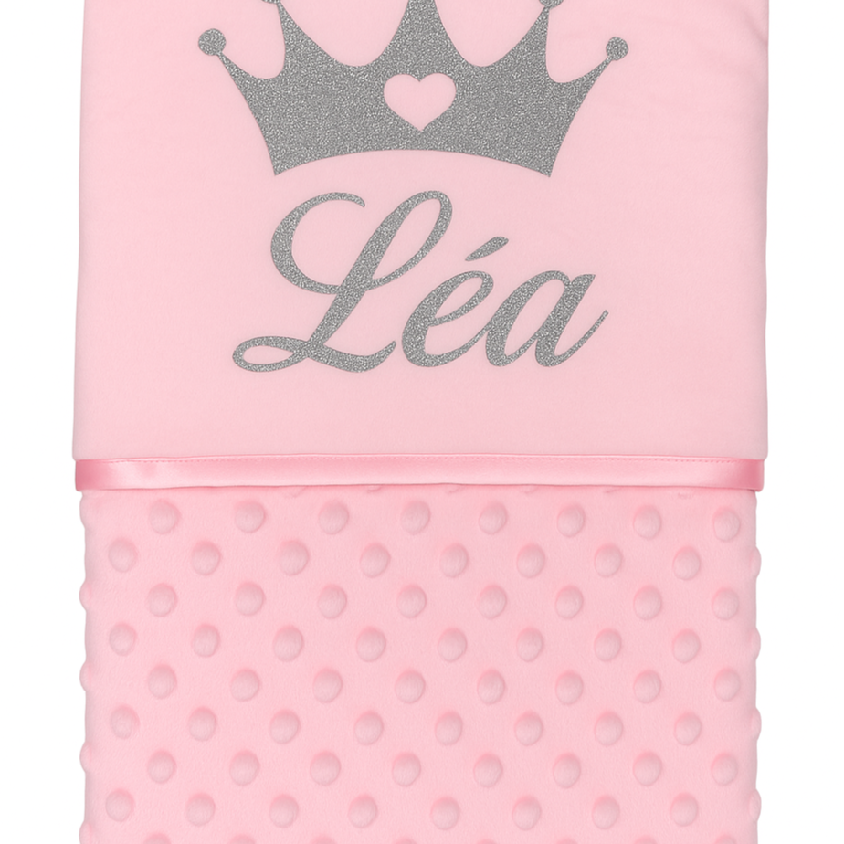 Gepersonaliseerd babydeken met naam – Bubbles