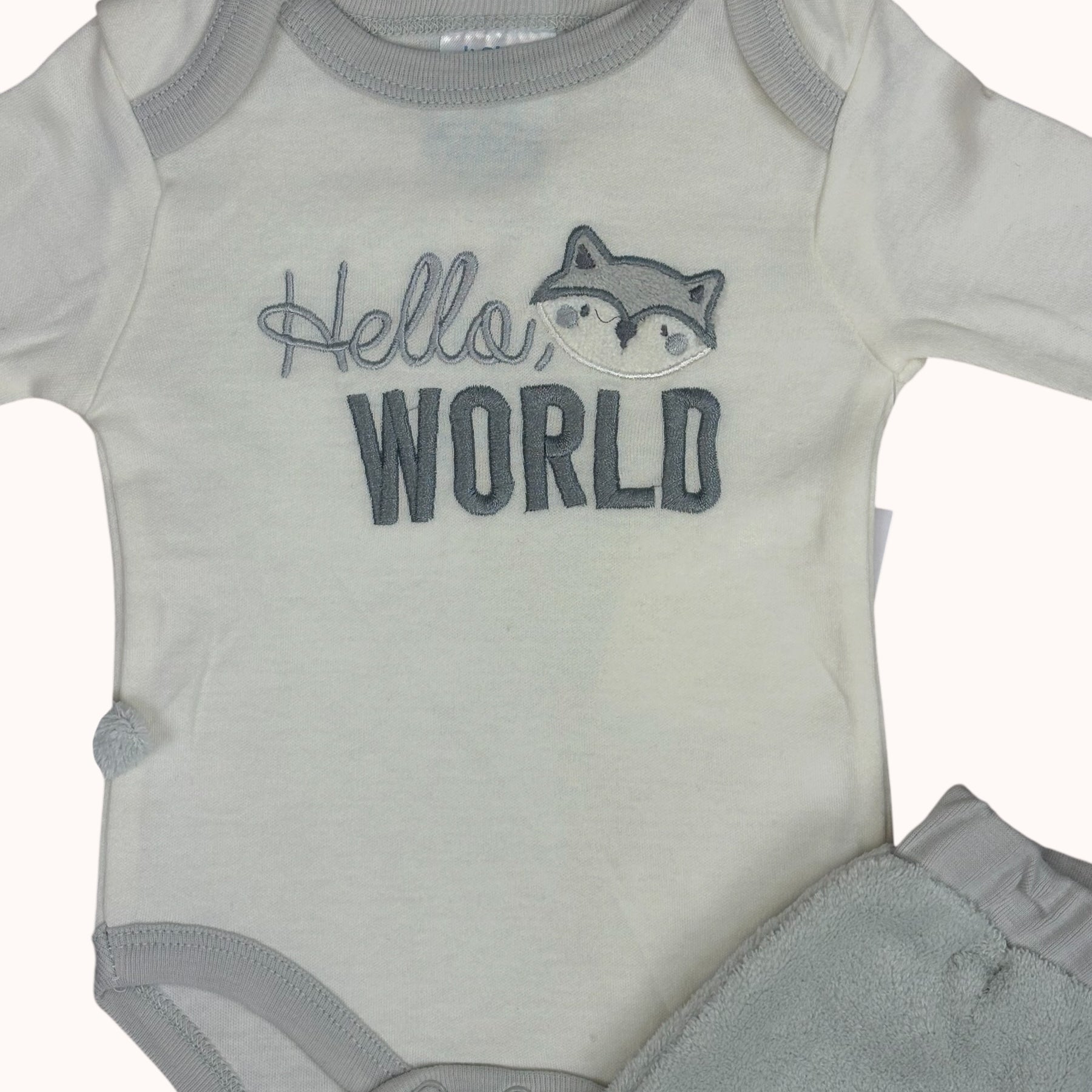 Babyset “Hello World” – Elisa Kids Boutique