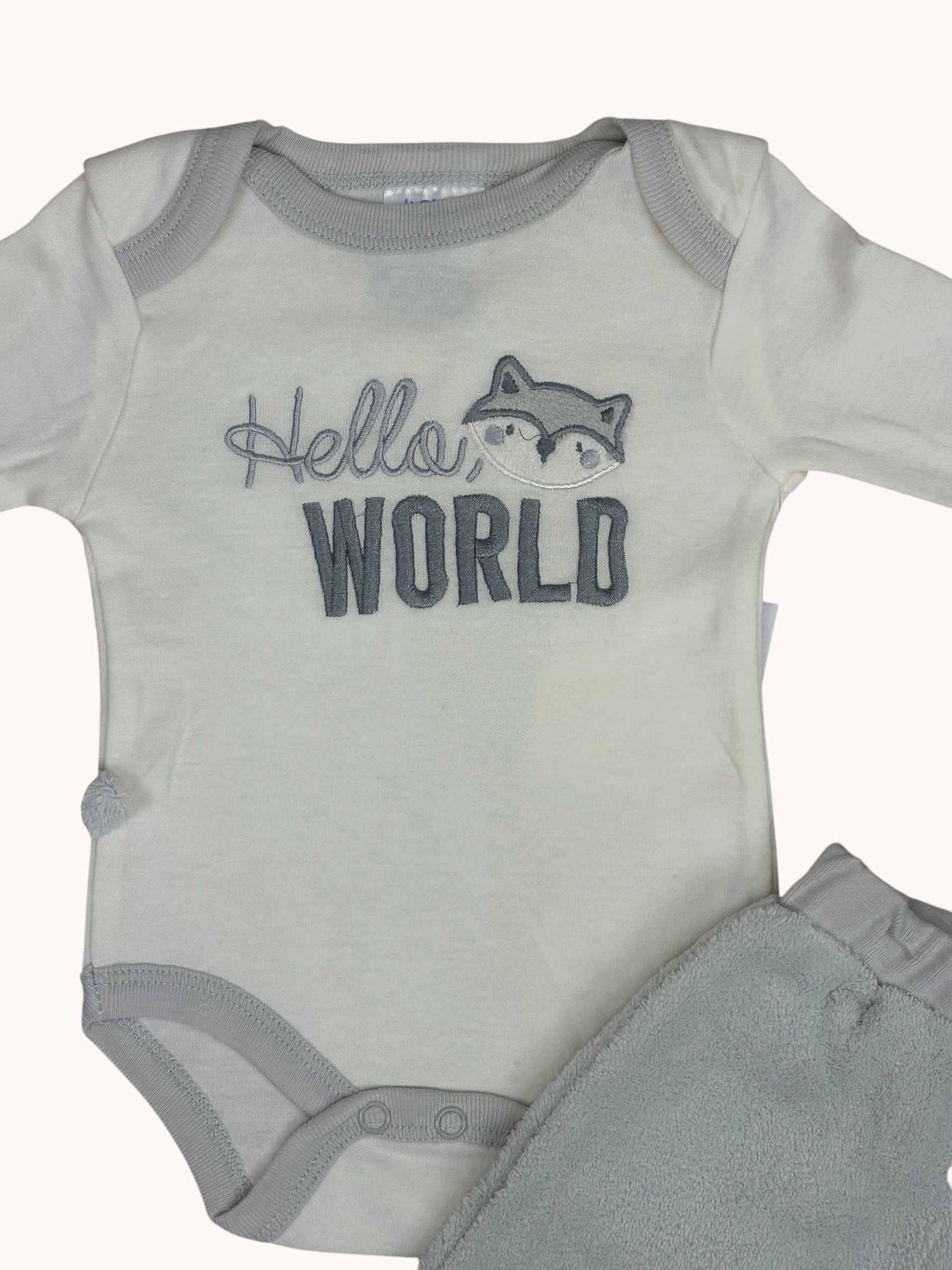 Babyset “Hello World” – Elisa Kids Boutique