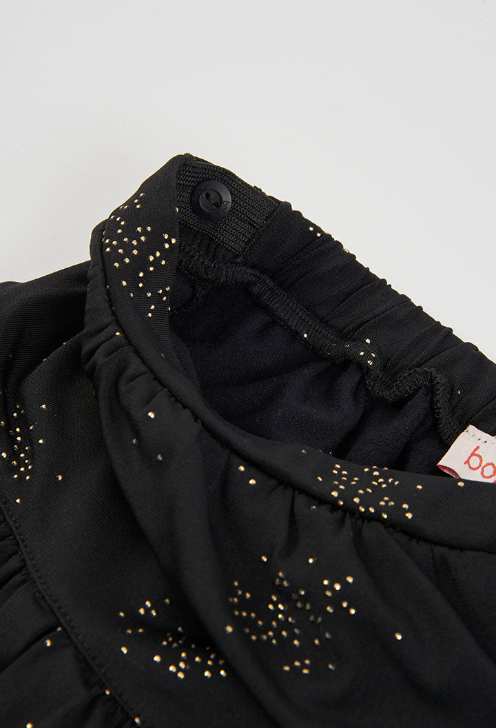 detail van de elastische taille op de Boboli meisjesrok