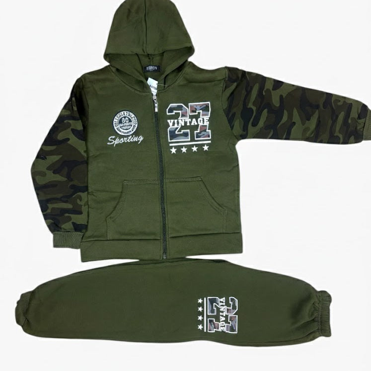 camouflage-mouwen en warme binnenkant – Elisa Kids Boutique