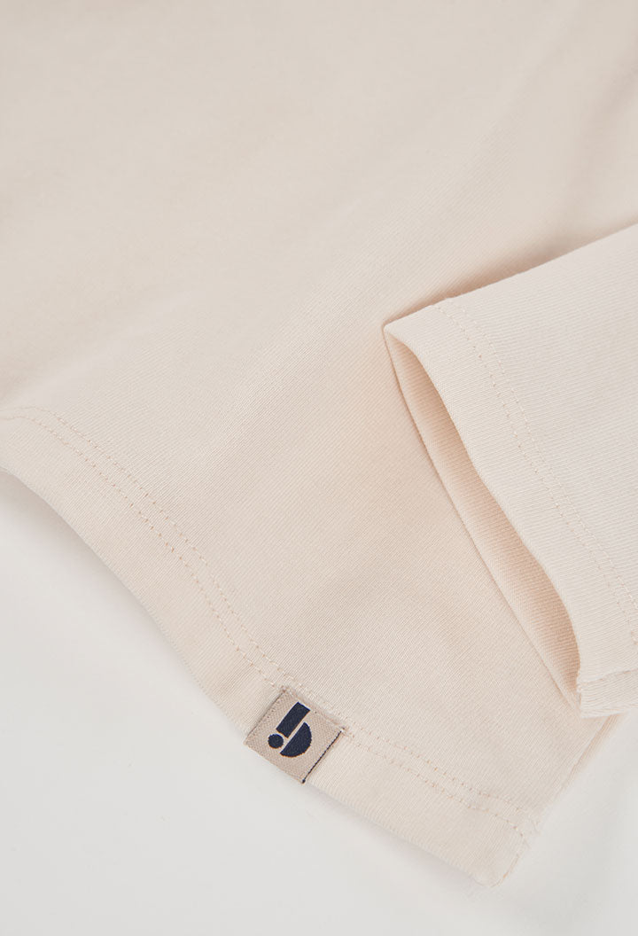 Ecru Boboli longsleeve voor meisjes achterzijde