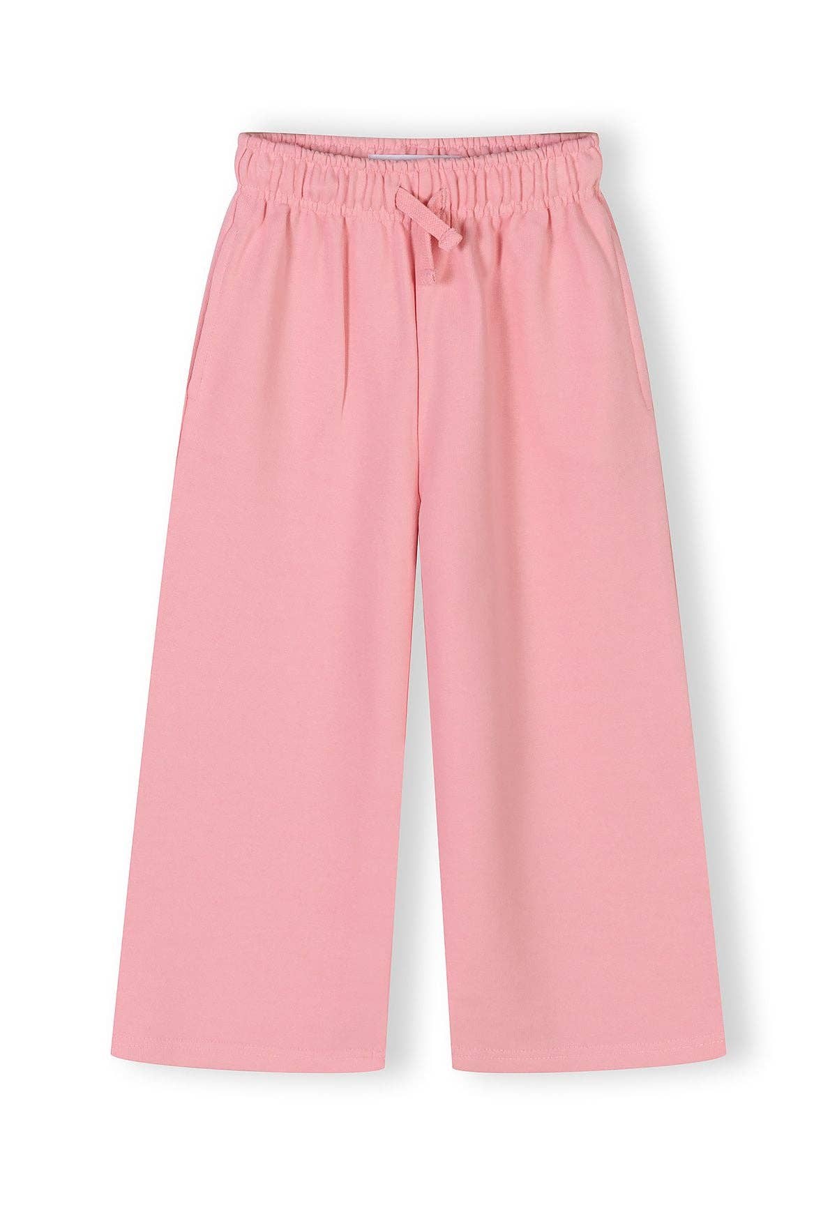 Roze kinderset met sweater en elastische broek meisje