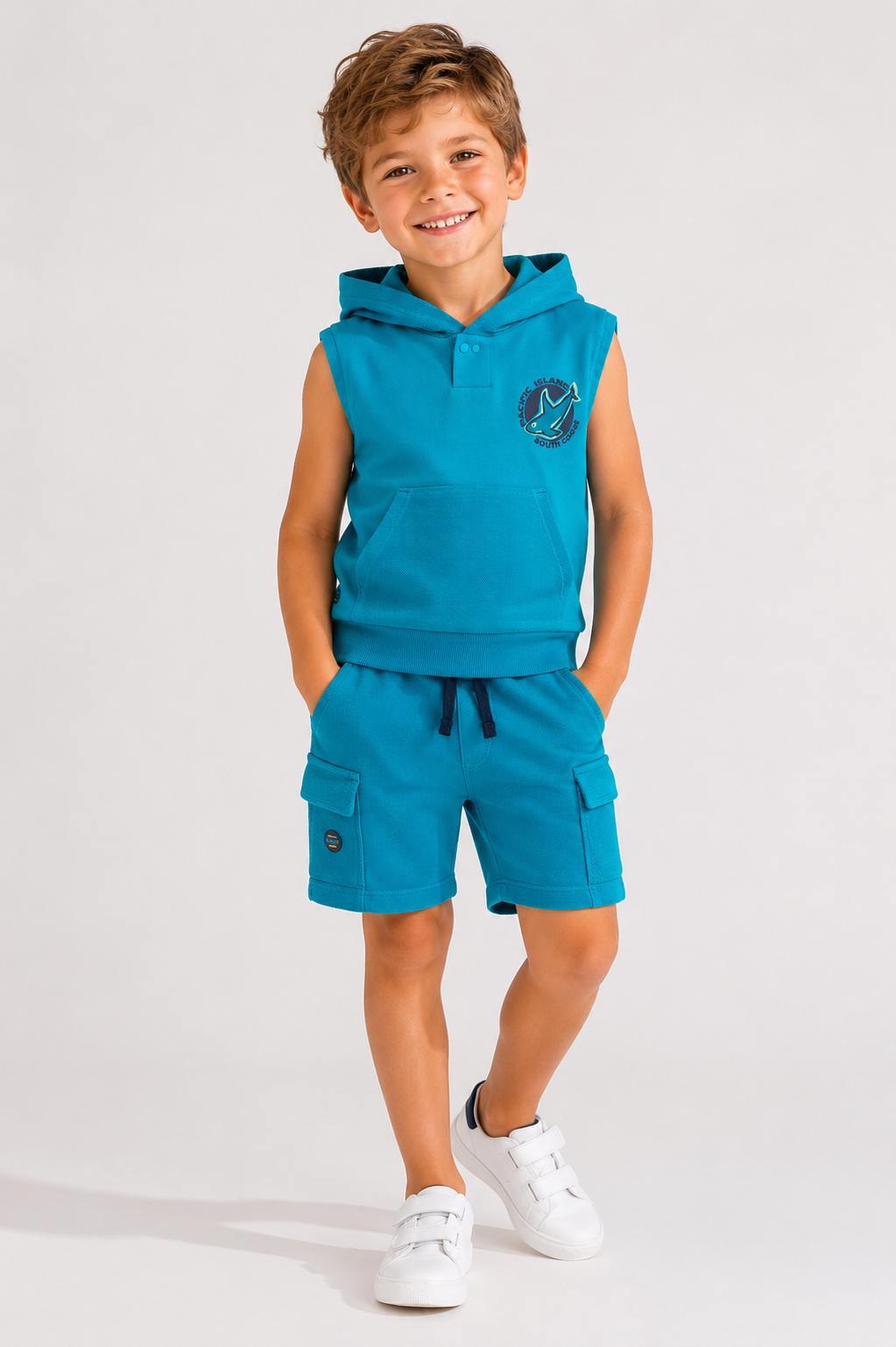 boboli hoodie + short